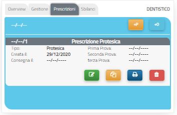 Gestione delle Prescrizioni Protesiche e Ortodontiche